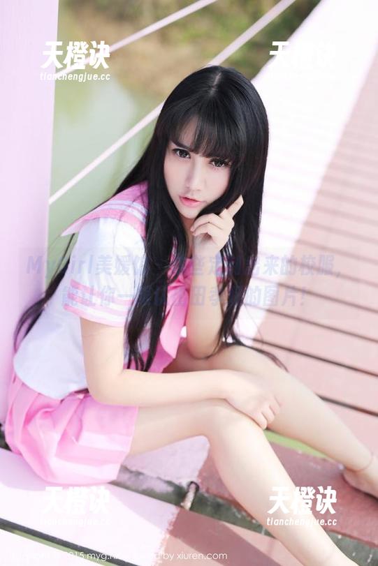 MyGirl美媛馆-田孝媛 MyGirl美媛馆 - 这些定制出来的校服,能让你一眼认出田孝媛的图片!