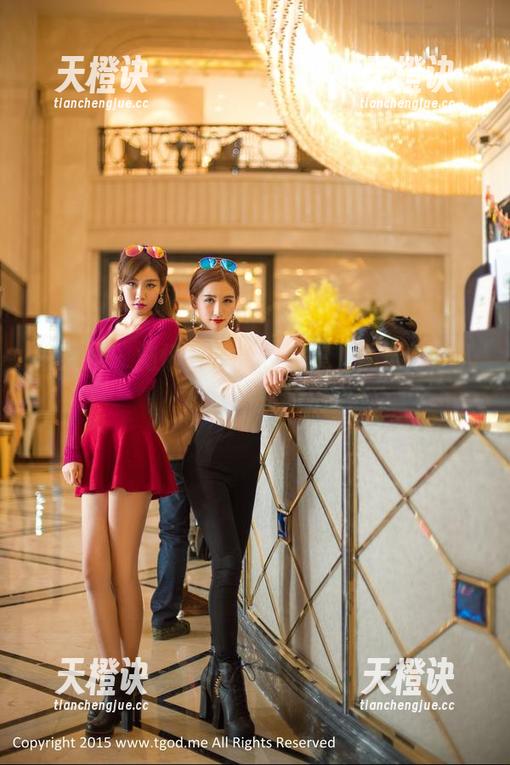 推女神-施忆佳 推女神 - 施忆佳的双人图集,精选得让人心里不知所措