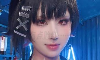 免费图片，桜满三时的“2B花嫁”，看着她我有点脸红……